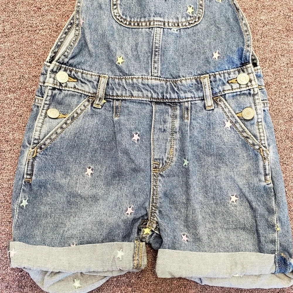 GAP Kids Denim Stars Jean Jumper Jumpsuit